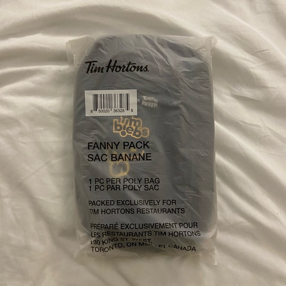 Justin Bieber Tim Biebs Tim Hortons Fanny Pack - Picture 10 of 12